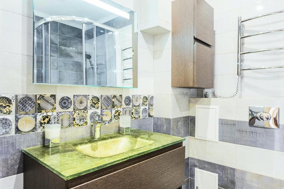 Панорамный Вид 15 Этаж. Набережная Днепра Kiev Exterior foto